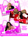 Lip Gloss Card Templates