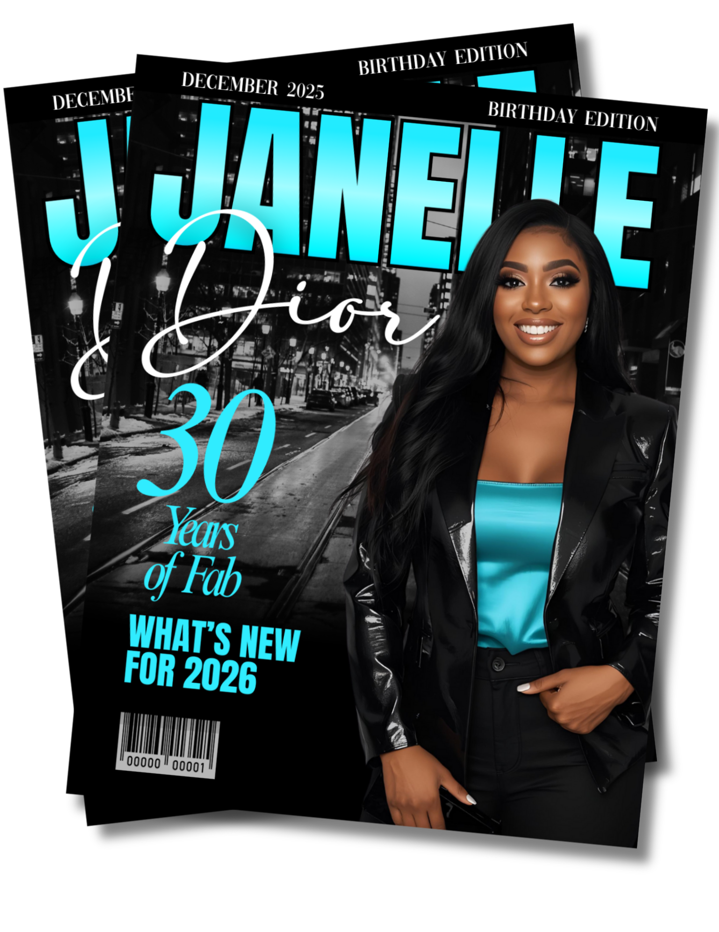 Magazine Cover Template Bundle
