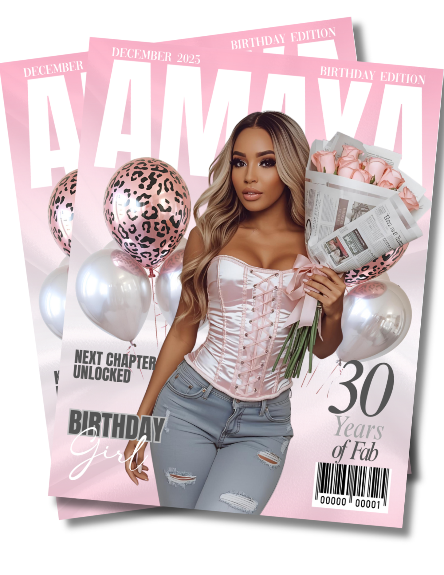 Magazine Cover Template Bundle