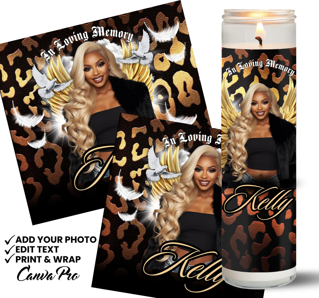 Memorial Candle Templates