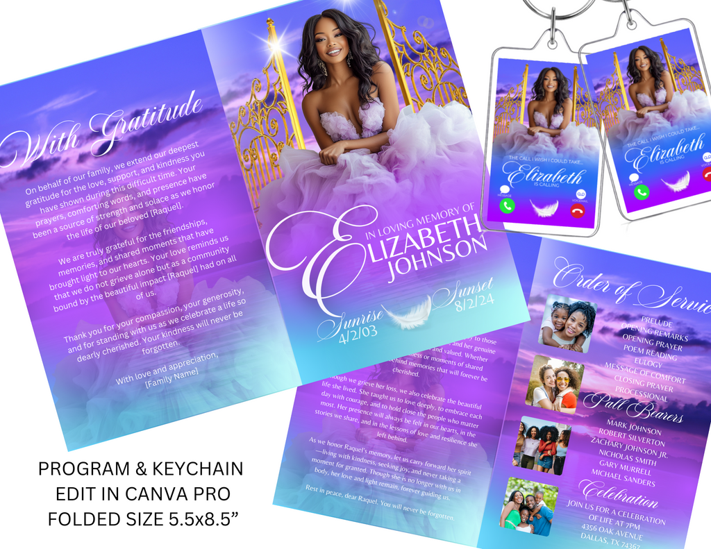 Memorial Template Bundle