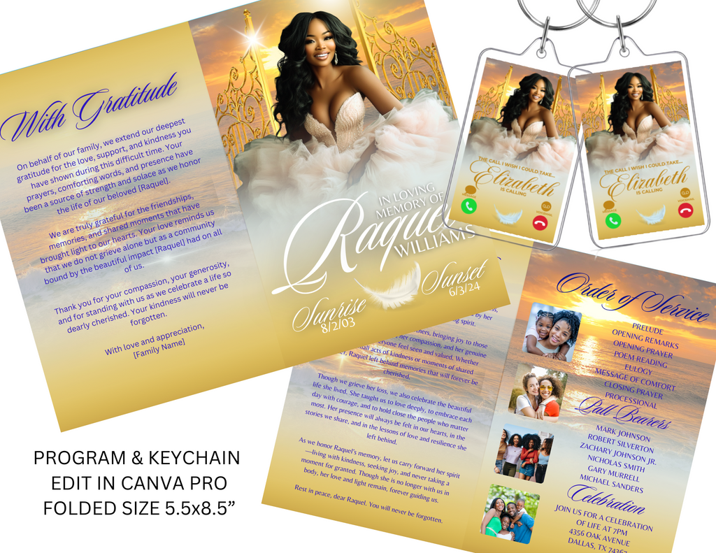 Memorial Template Bundle