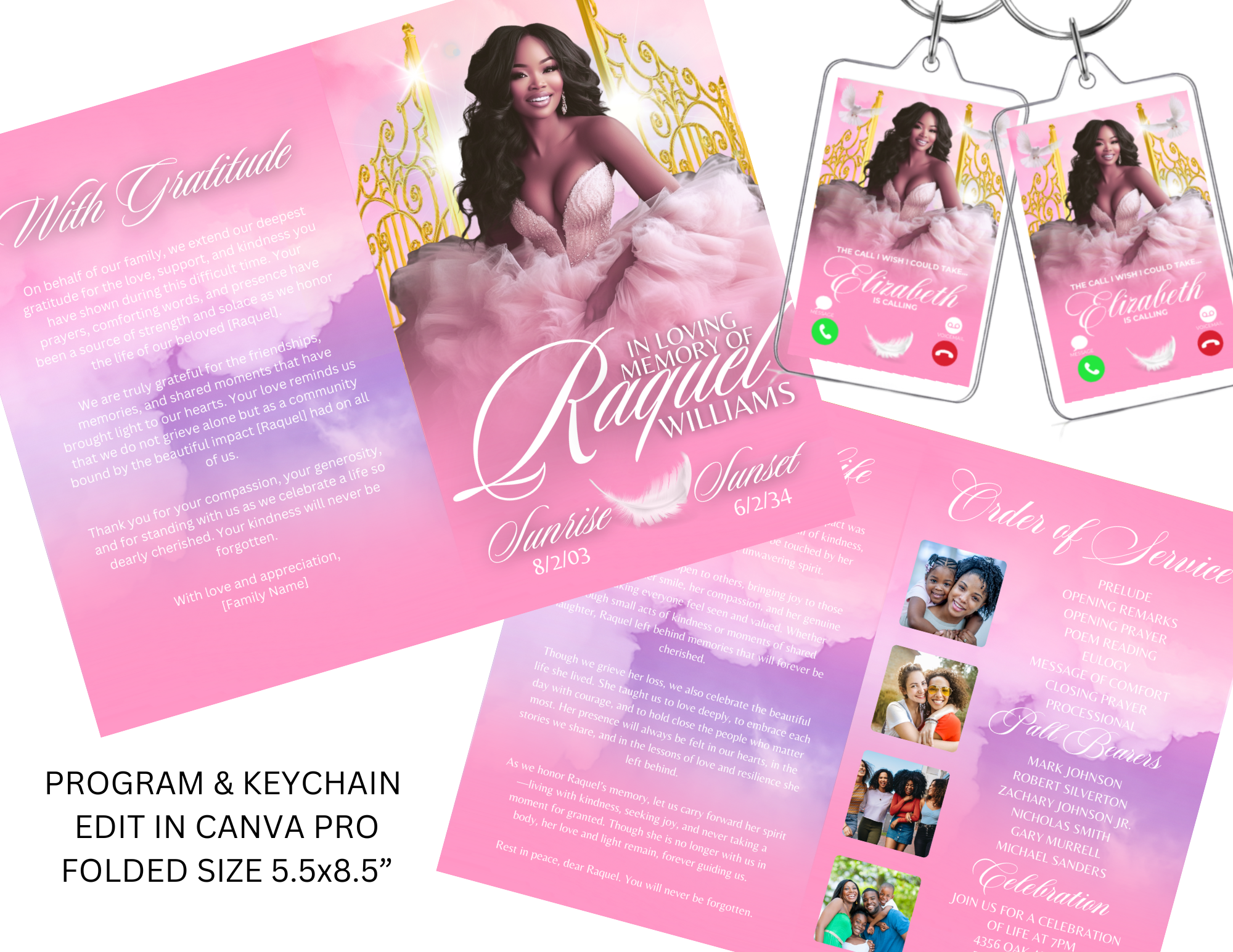 Memorial Template Bundle
