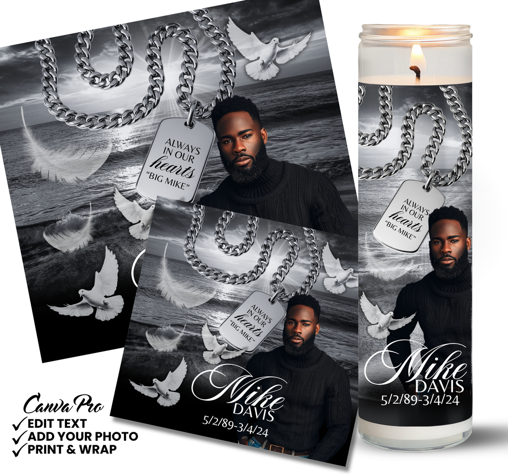 Memorial Candle Templates