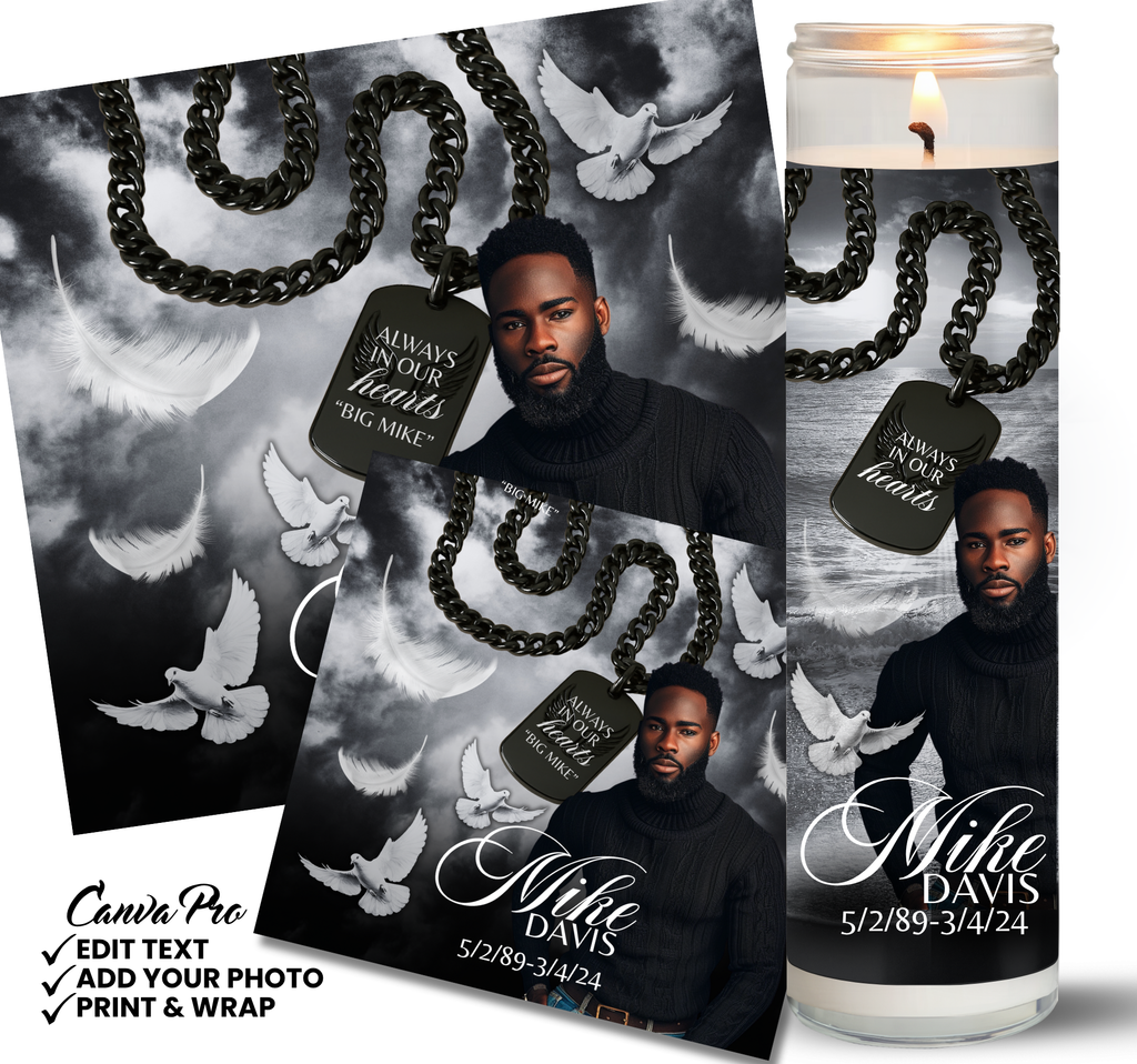 Memorial Candle Templates