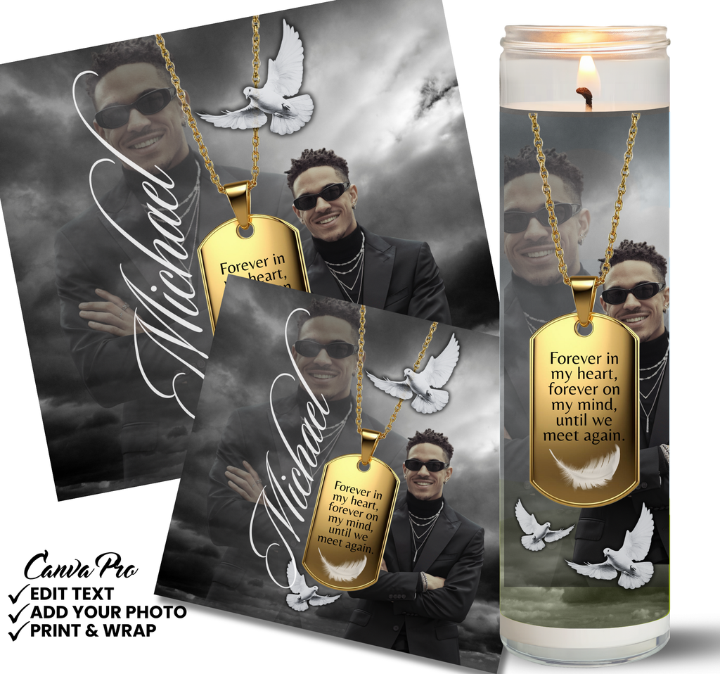 Memorial Candle Templates