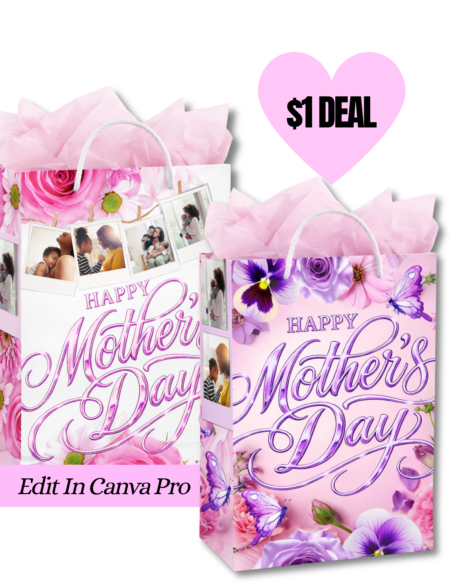 Mother’s Day Gift Bag Labels