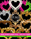 Heart Frame Element Pack