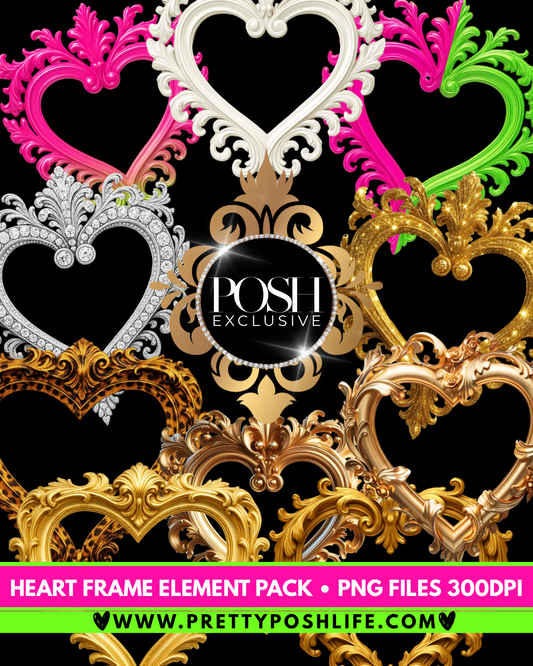 Heart Frame Element Pack