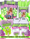 Pastel Grunge Birthday Bundle