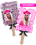 4 Pink Grad Fan Templates