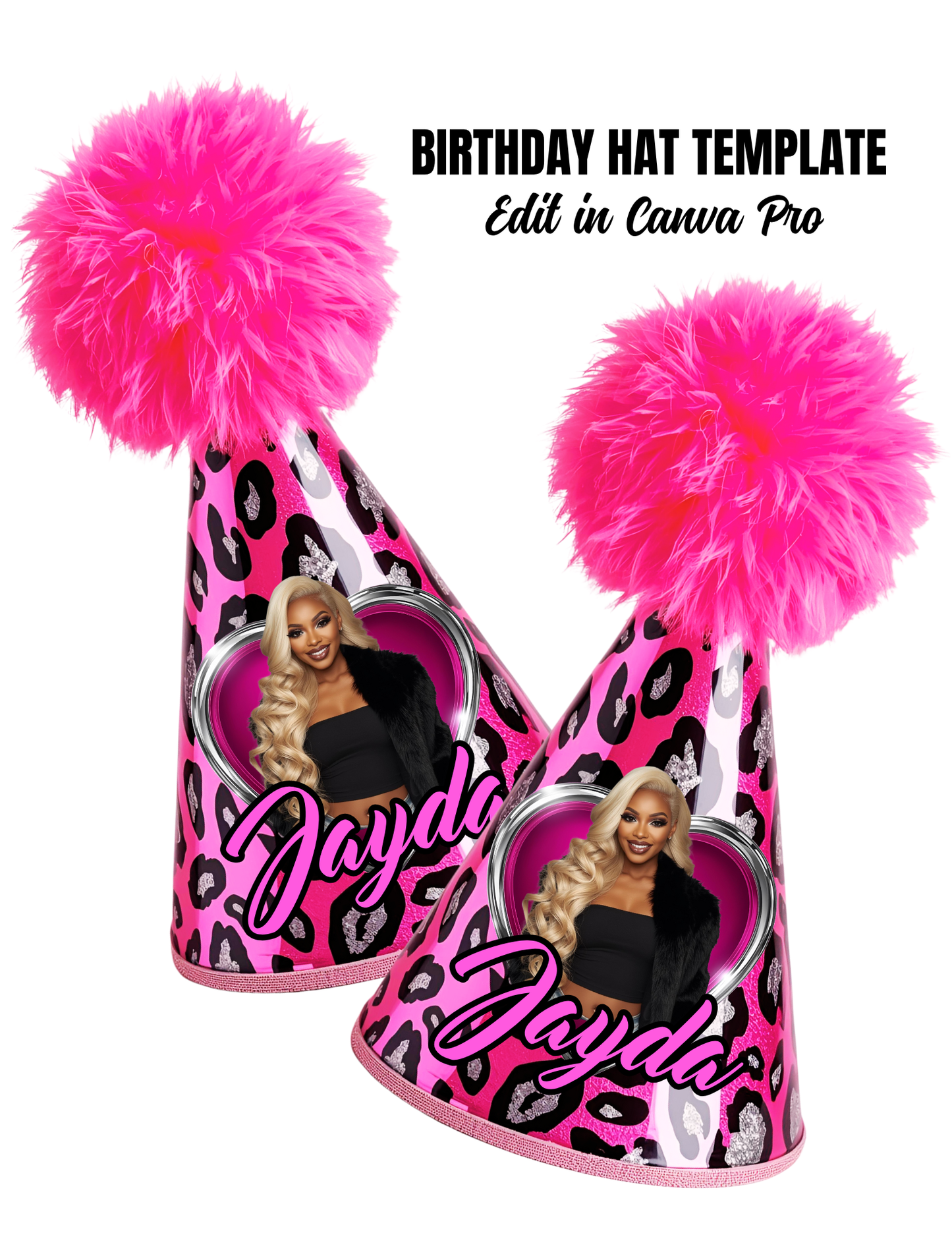 Pink Leopard Birthday Bundle