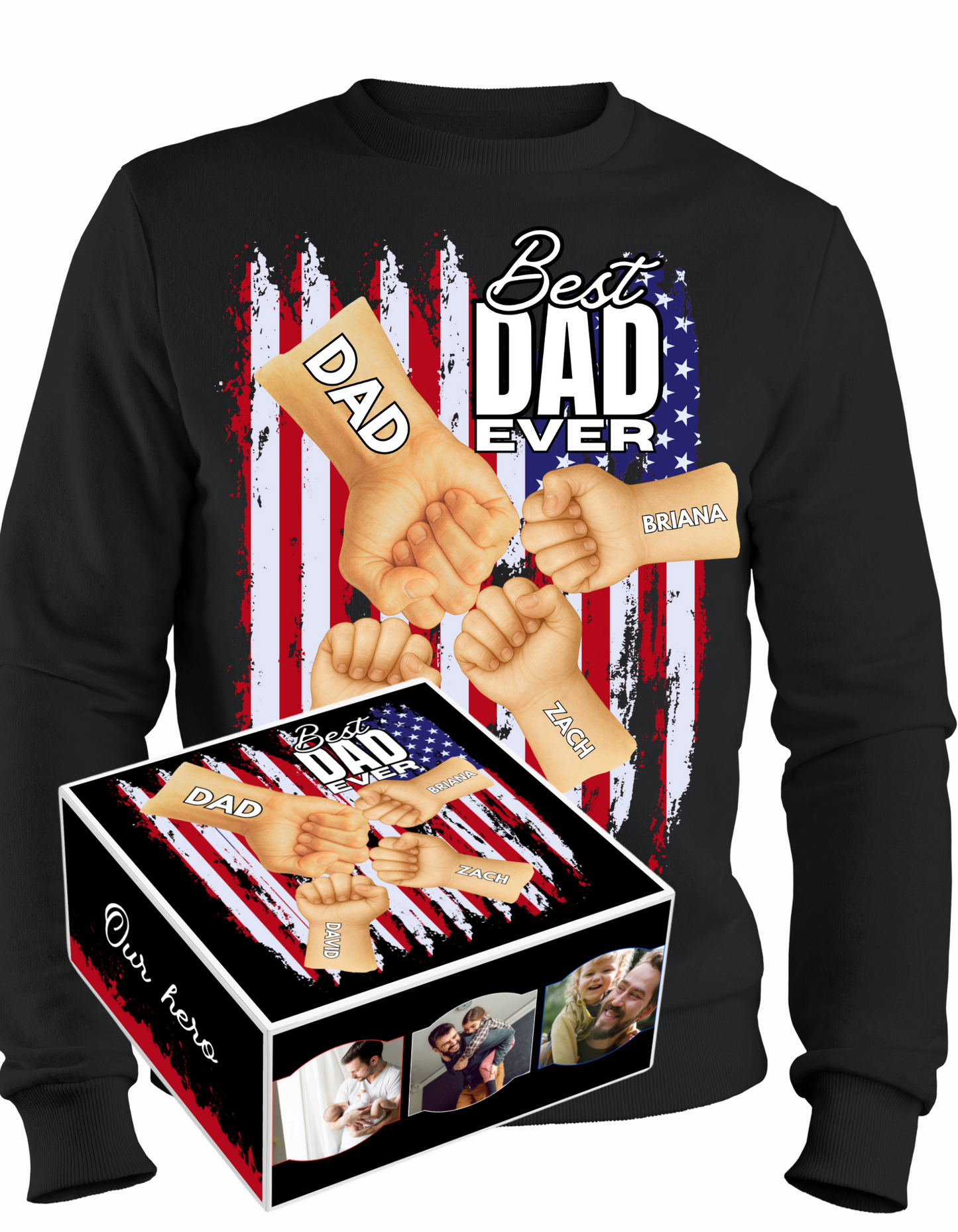 Father’s Day Shirt & Box Template Bundle