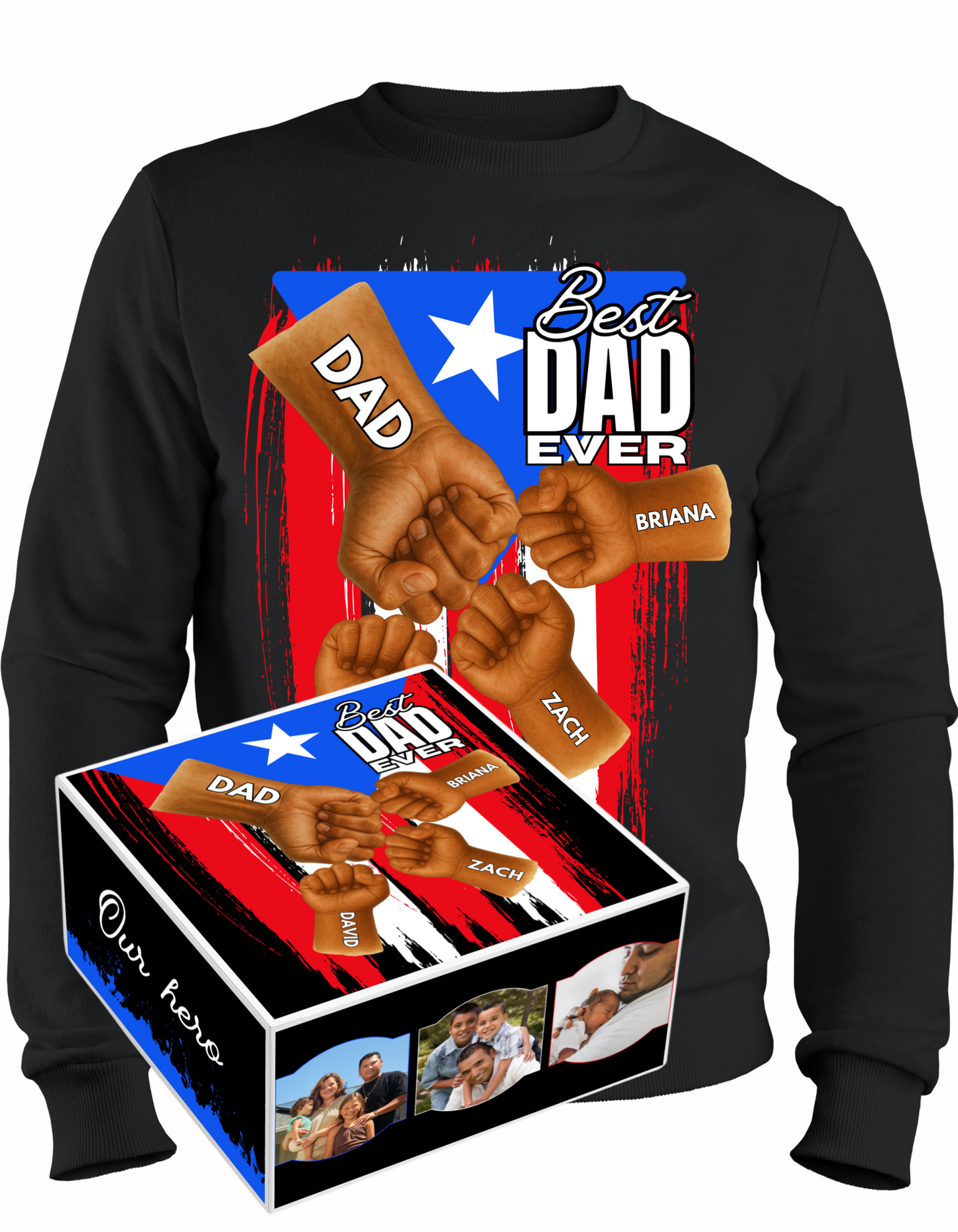 Father’s Day Shirt & Box Template Bundle