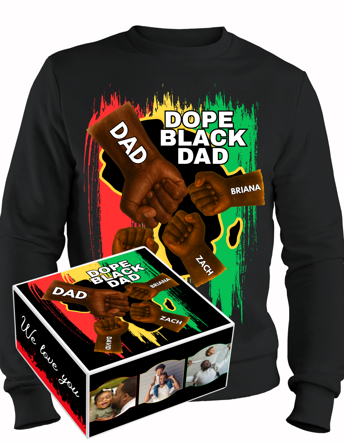 Father’s Day Shirt & Box Template Bundle