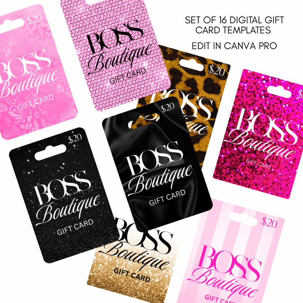 Digital Gift Card Bundle – Posh Design Co.