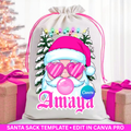 Santa Sack Template Bundle