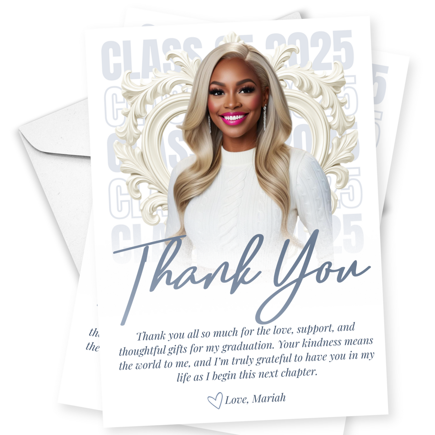 Graduation Thank You Card Templates