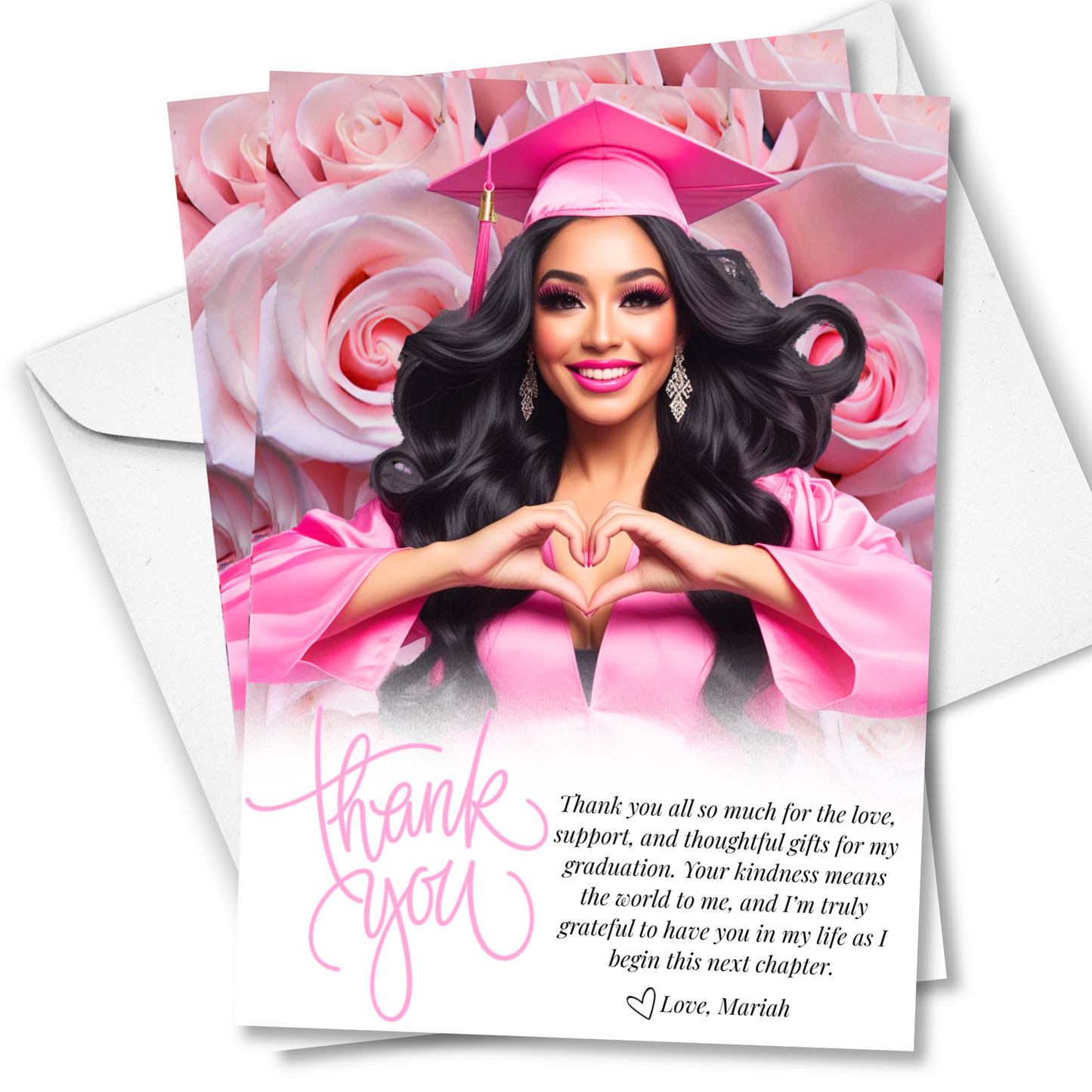 Graduation Thank You Card Templates