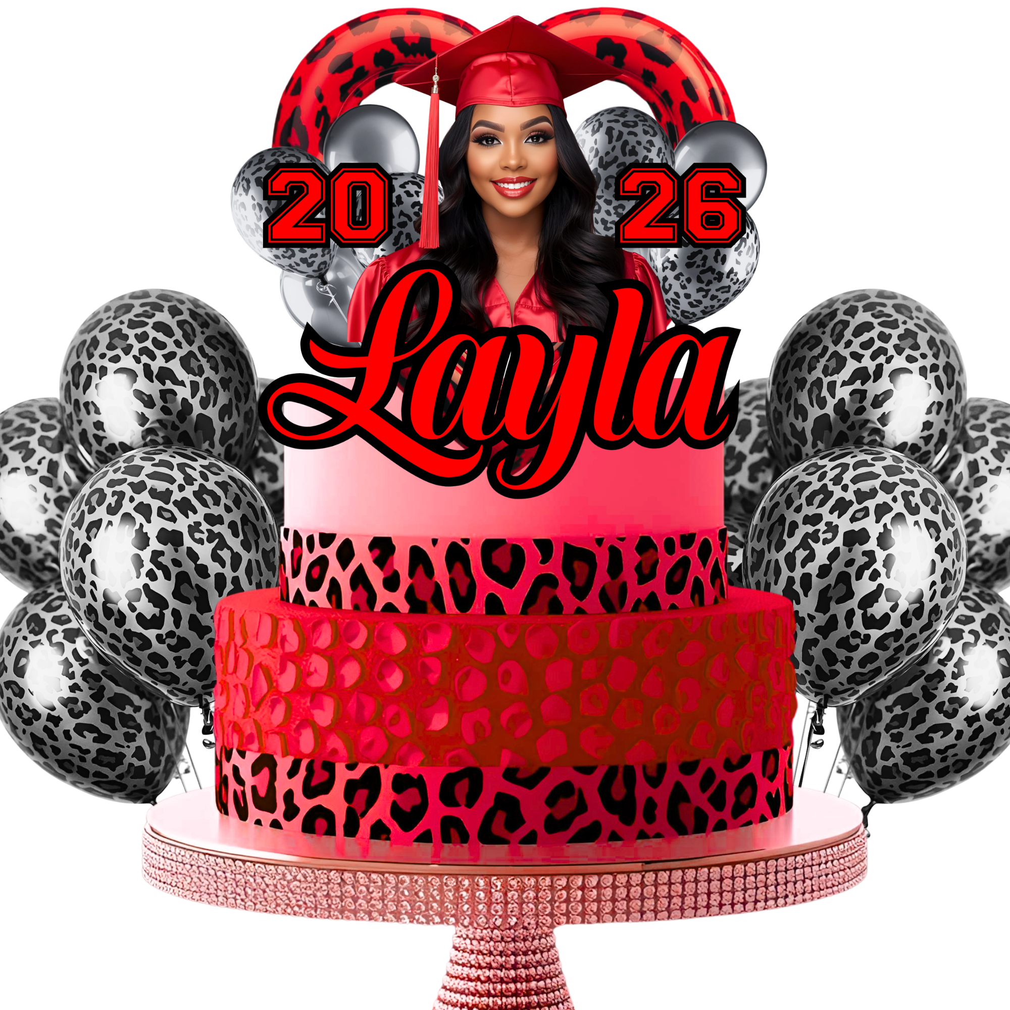 Grad Cake toppers🎉