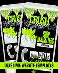 Luxe Lime DIY Website Template Kit
