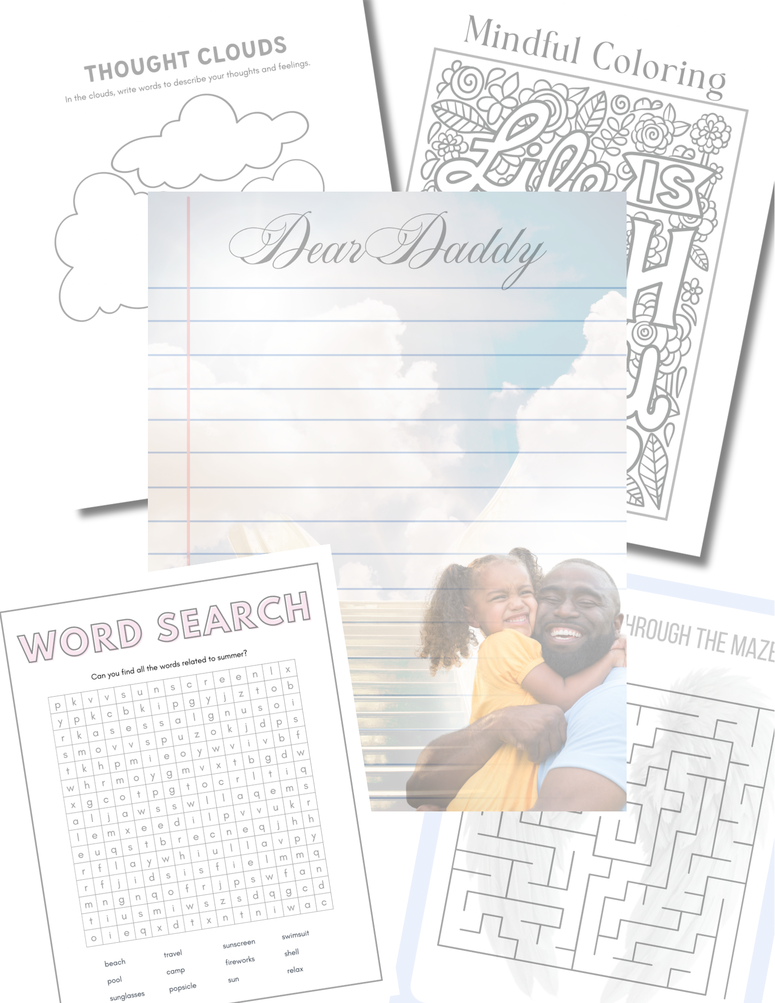 Viral Lined Notebook Template Kit