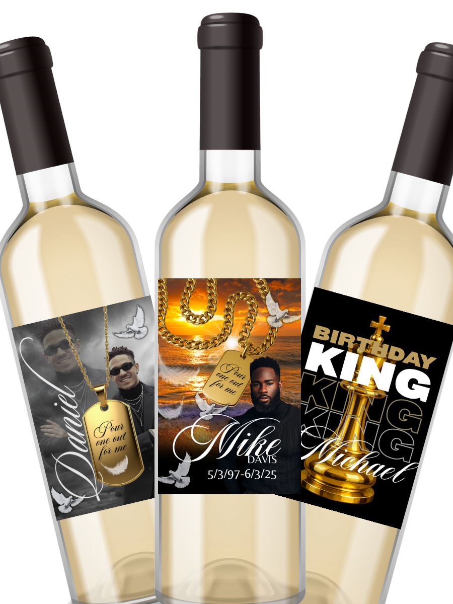 Wine Label Template Bundle