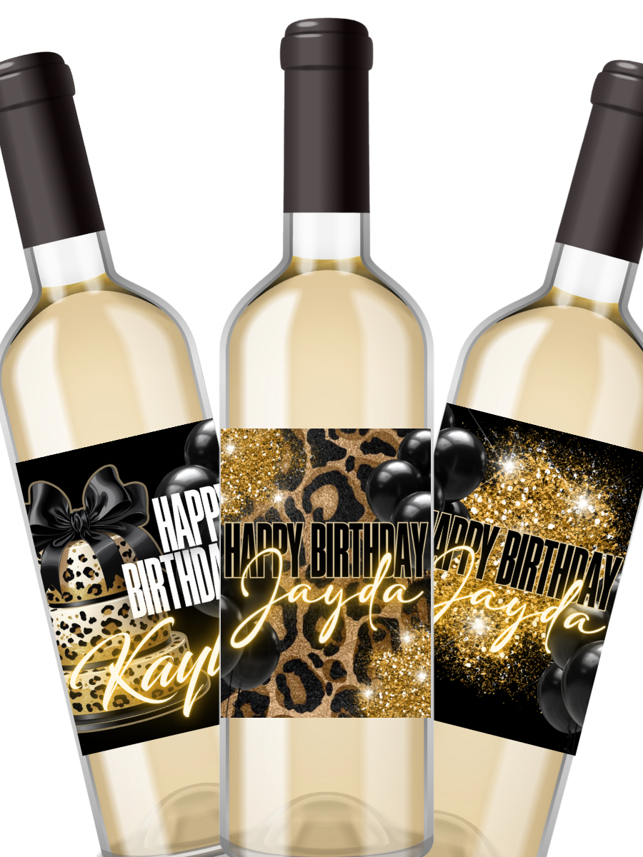 Wine Label Template Bundle